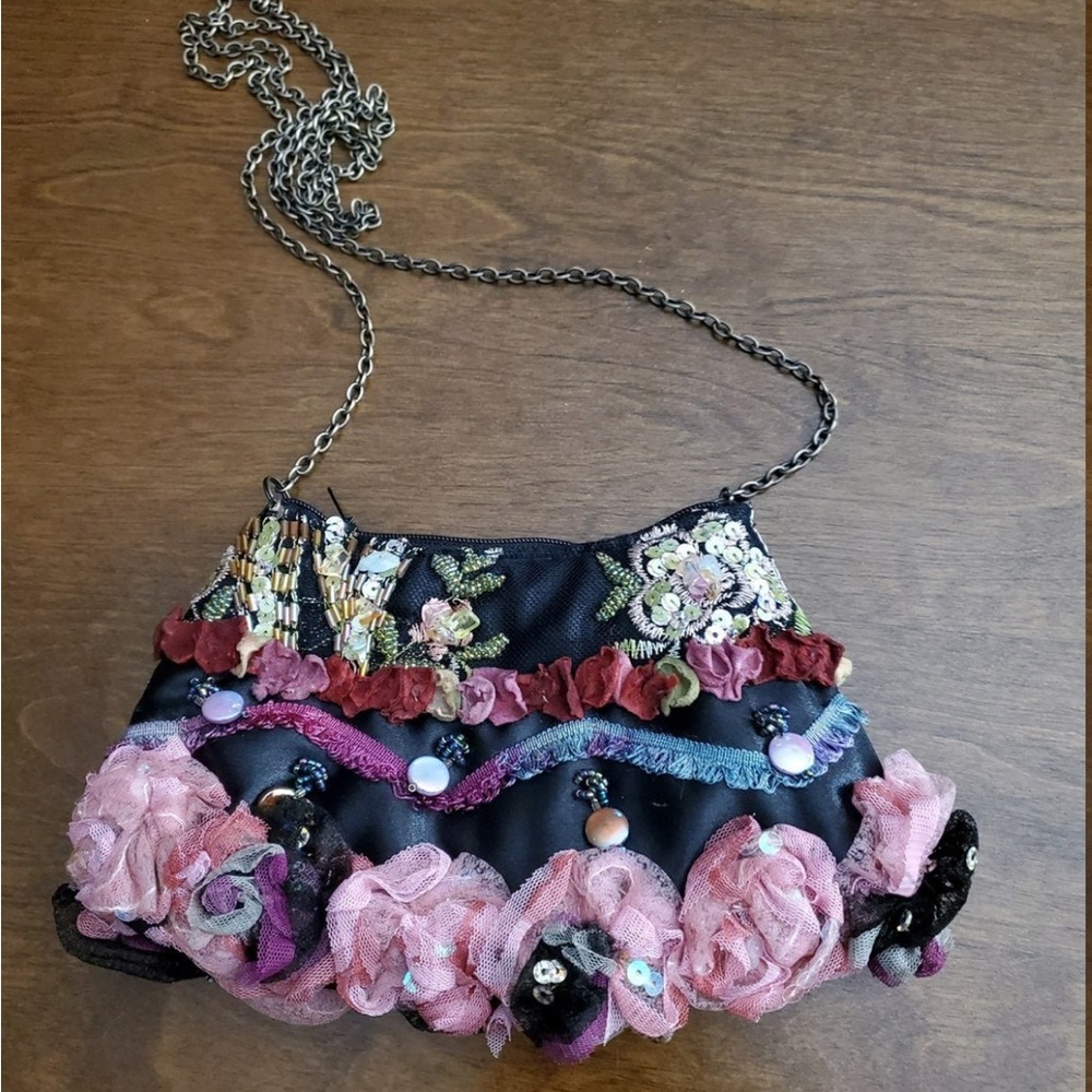 Mary Frances embelleshed vintage purse
